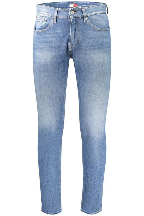 Tommy Hilfiger Blu Cotton Herrenjeans by Tommy Hilfiger