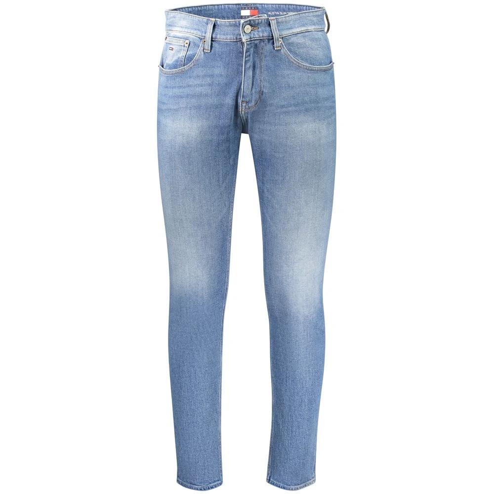 Tommy Hilfiger Blu Cotton Herrenjeans by Tommy Hilfiger