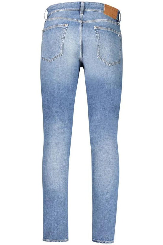 Tommy Hilfiger Blu Cotton Herrenjeans by Tommy Hilfiger