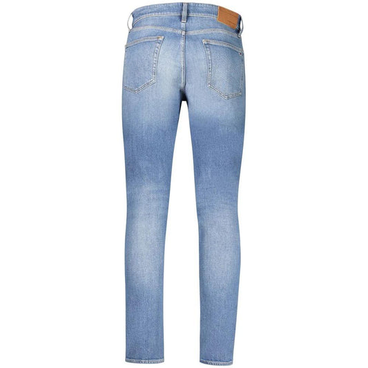 Tommy Hilfiger Blu Cotton Herrenjeans by Tommy Hilfiger