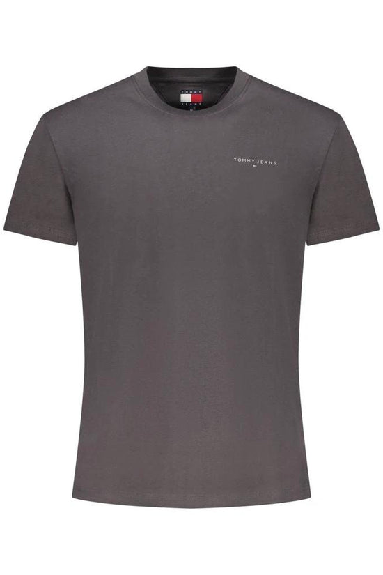 Tommy Hilfiger Grigio Baumwoll-T-Shirt für Herren by Tommy Hilfiger