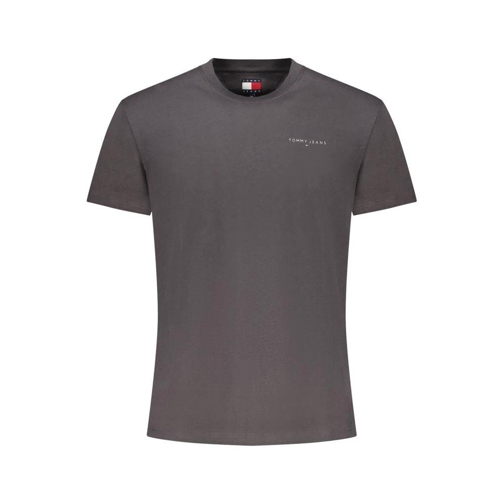 Tommy Hilfiger Grigio Baumwoll-T-Shirt für Herren by Tommy Hilfiger