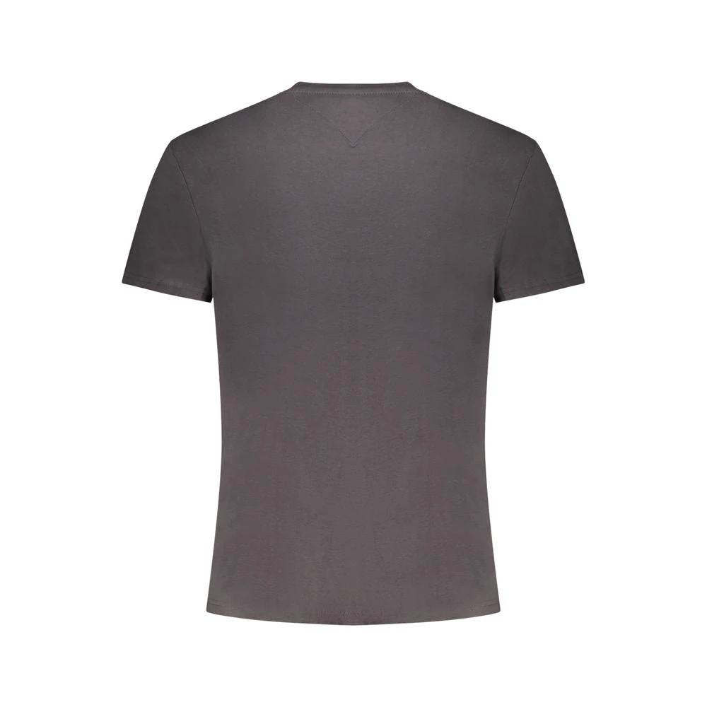Tommy Hilfiger Grigio Baumwoll-T-Shirt für Herren by Tommy Hilfiger