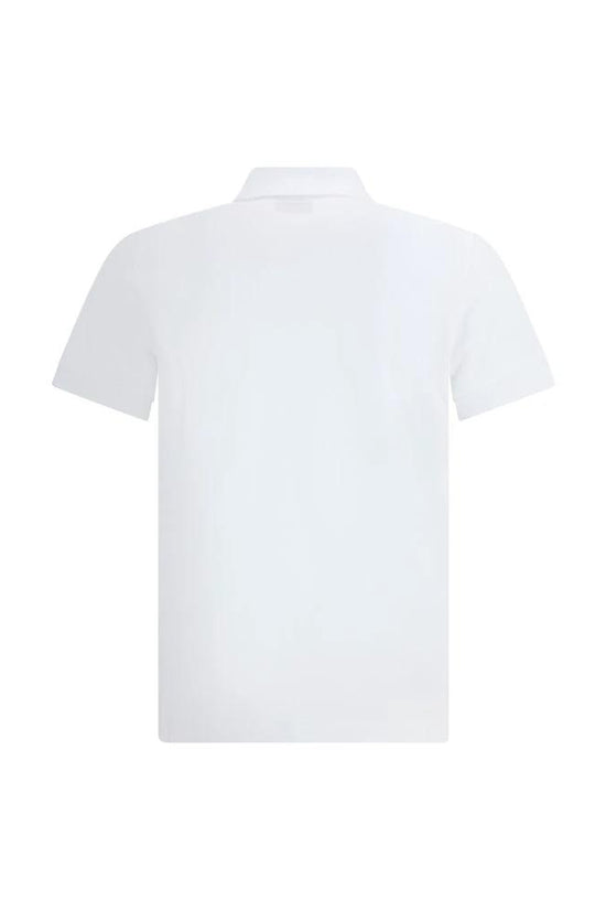 Fendi Weißes Poloshirt aus Baumwolle by Fendi