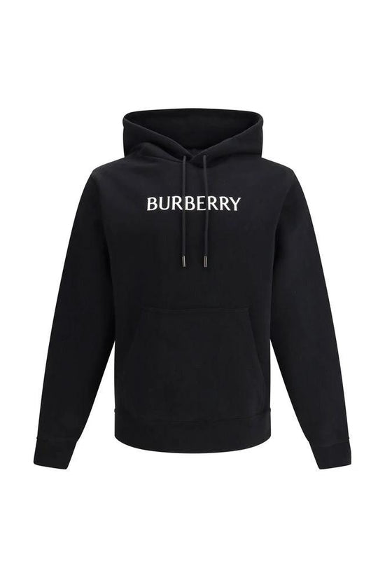 Burberry Schwarzer Baumwoll-Sweatshirt by Burberry