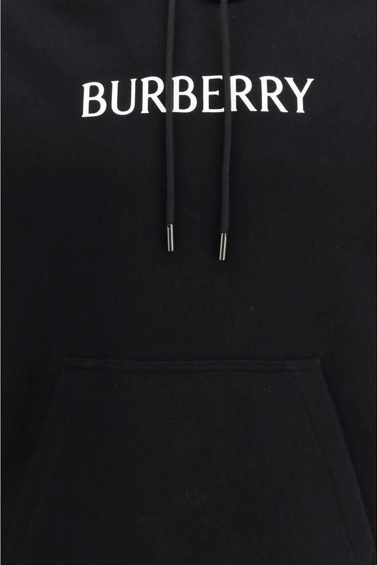 Burberry Schwarzer Baumwoll-Sweatshirt by Burberry