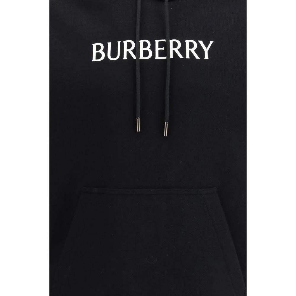 Burberry Schwarzer Baumwoll-Sweatshirt by Burberry