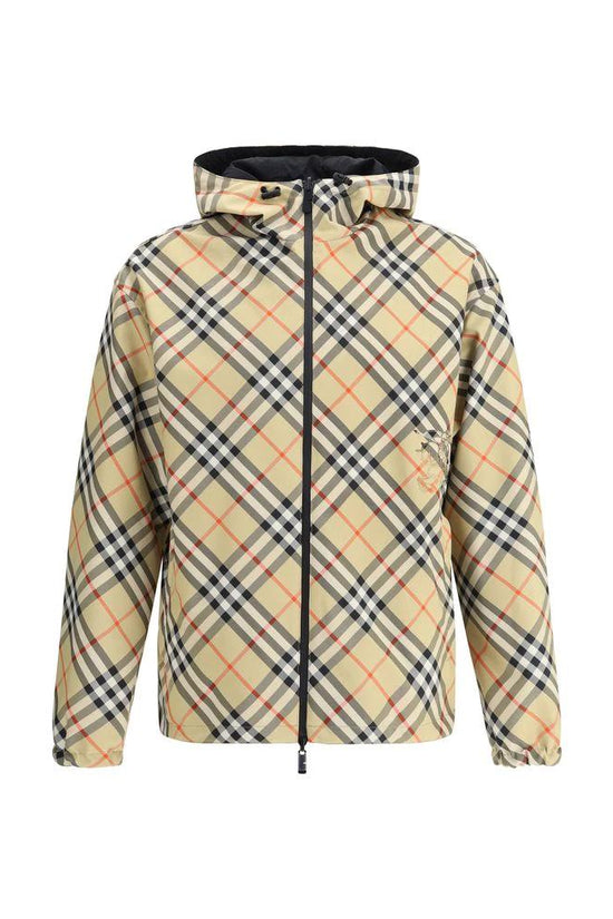 Burberry Mehrfarbiger Wollmantel by Burberry