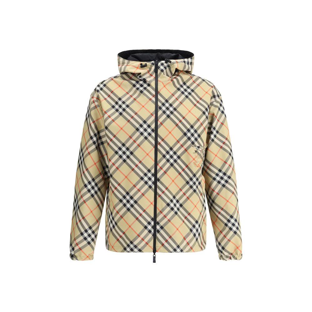 Burberry Mehrfarbiger Wollmantel by Burberry