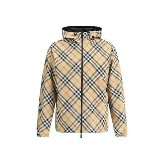 Burberry Mehrfarbiger Wollmantel by Burberry