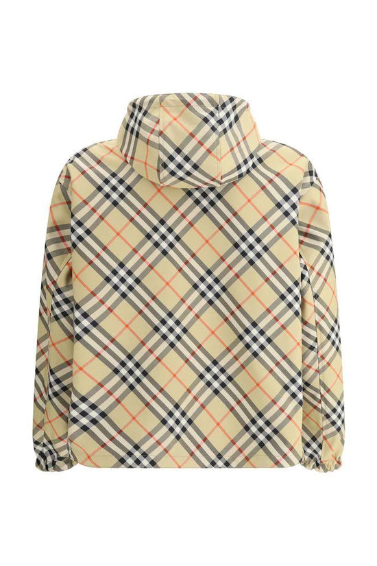 Burberry Mehrfarbiger Wollmantel by Burberry