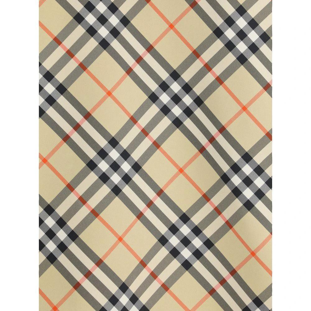 Burberry Mehrfarbiger Wollmantel by Burberry