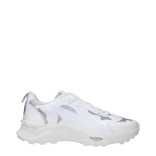 Valentino Garavani Weiße Stoff-Sneaker im Athletic-Look by Valentino Garavani