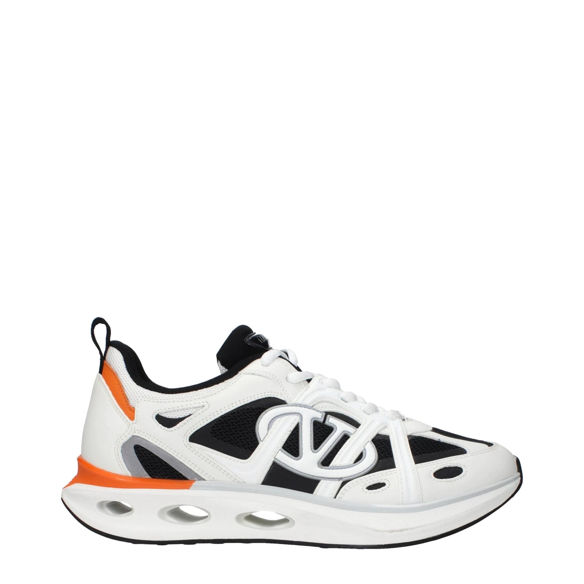 Valentino Garavani Weiße Stoff-Sneaker im Athletic-Look by Valentino Garavani