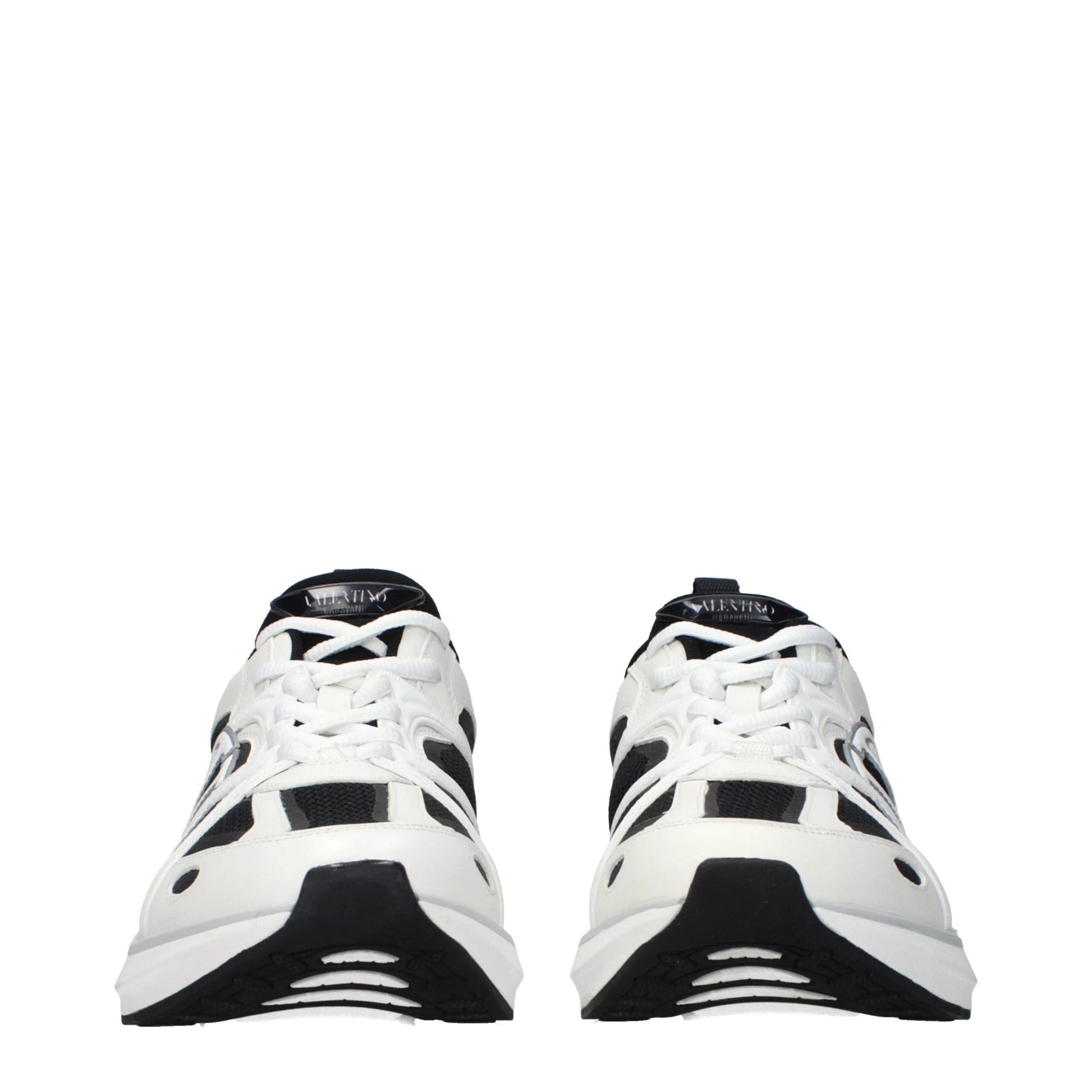 Valentino Garavani Weiße Stoff-Sneaker im Athletic-Look by Valentino Garavani