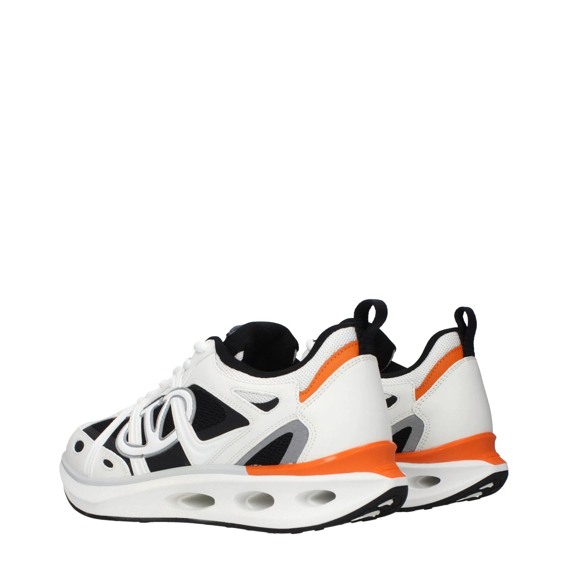 Valentino Garavani Weiße Stoff-Sneaker im Athletic-Look by Valentino Garavani