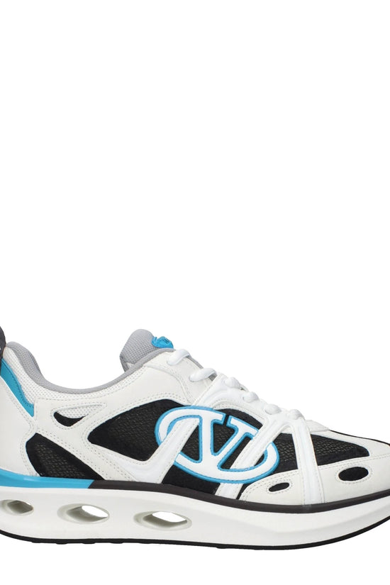 Valentino Garavani Weiße Stoff-Sneaker by Valentino Garavani