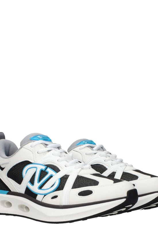 Valentino Garavani Weiße Stoff-Sneaker by Valentino Garavani