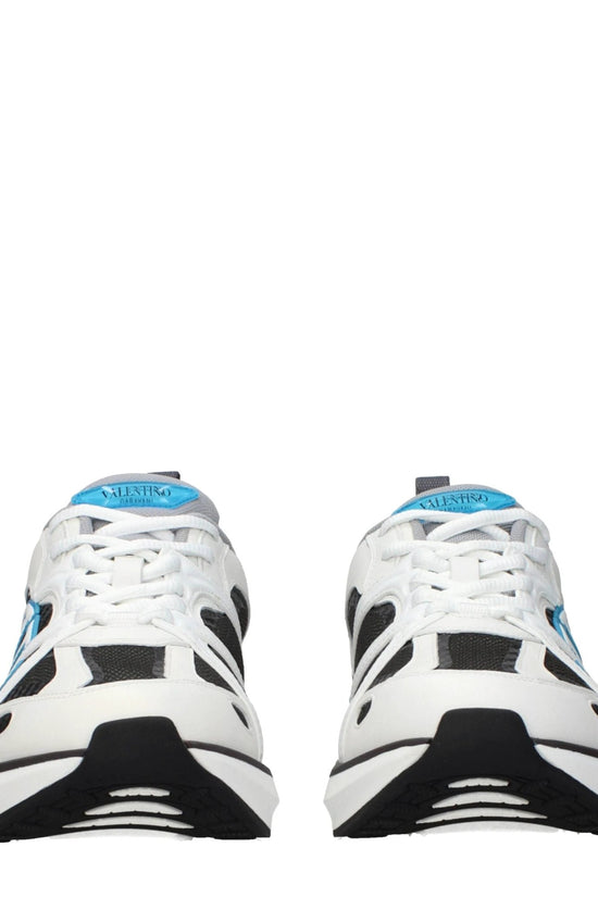 Valentino Garavani Weiße Stoff-Sneaker by Valentino Garavani