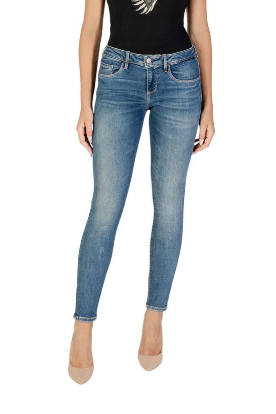Guess Blaue Skinny Jeans aus Baumwolle by Guess