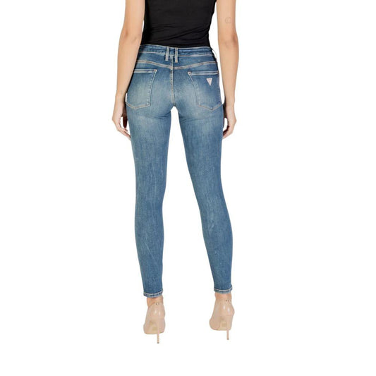 Guess Blaue Skinny Jeans aus Baumwolle by Guess