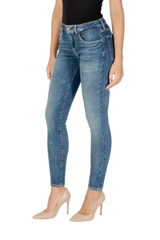 Guess Blaue Skinny Jeans aus Baumwolle by Guess