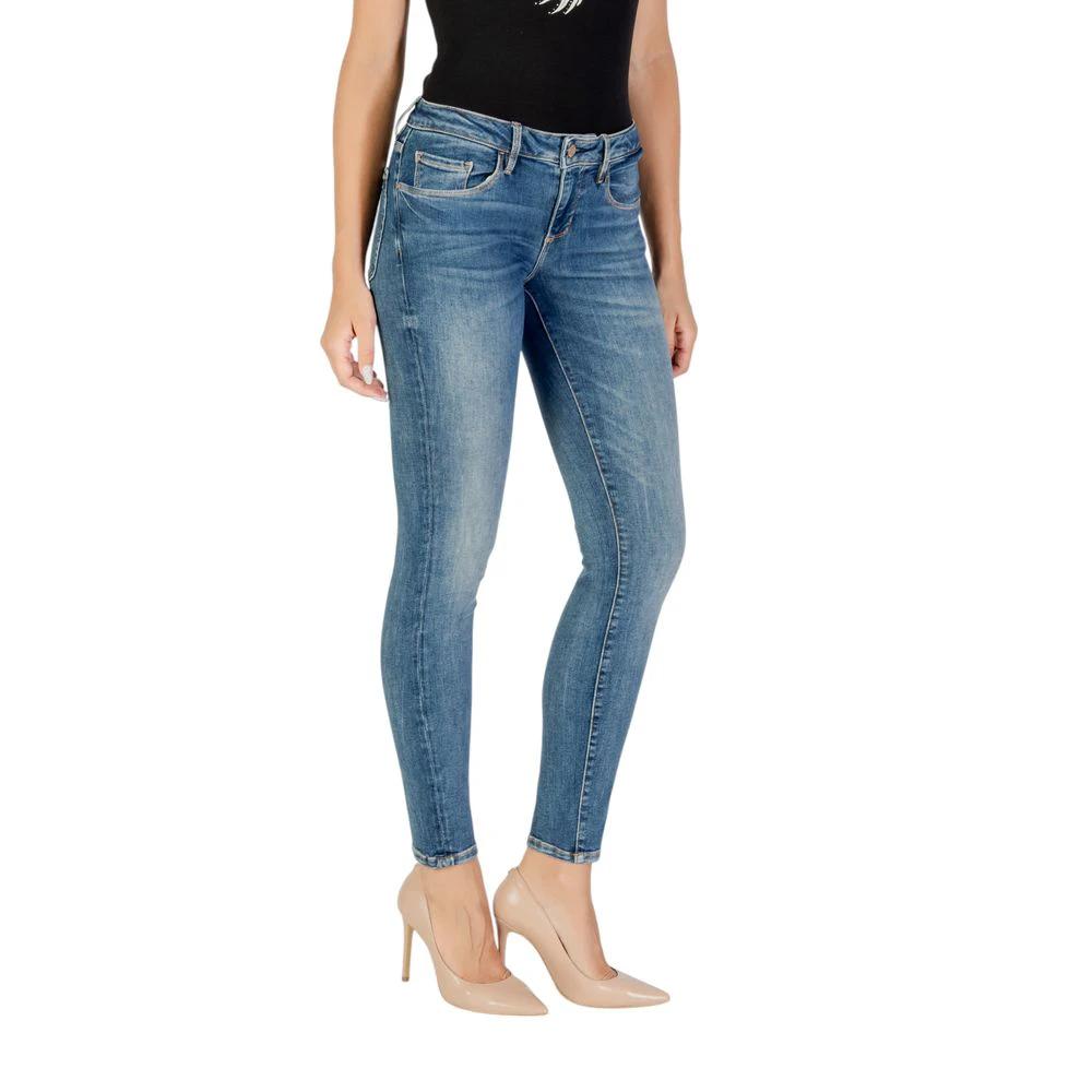 Guess Blaue Skinny Jeans aus Baumwolle by Guess