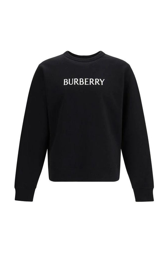 Burberry Schwarzer Baumwoll-Sweatshirt by Burberry
