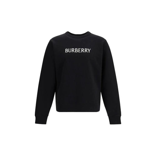 Burberry Schwarzer Baumwoll-Sweatshirt by Burberry
