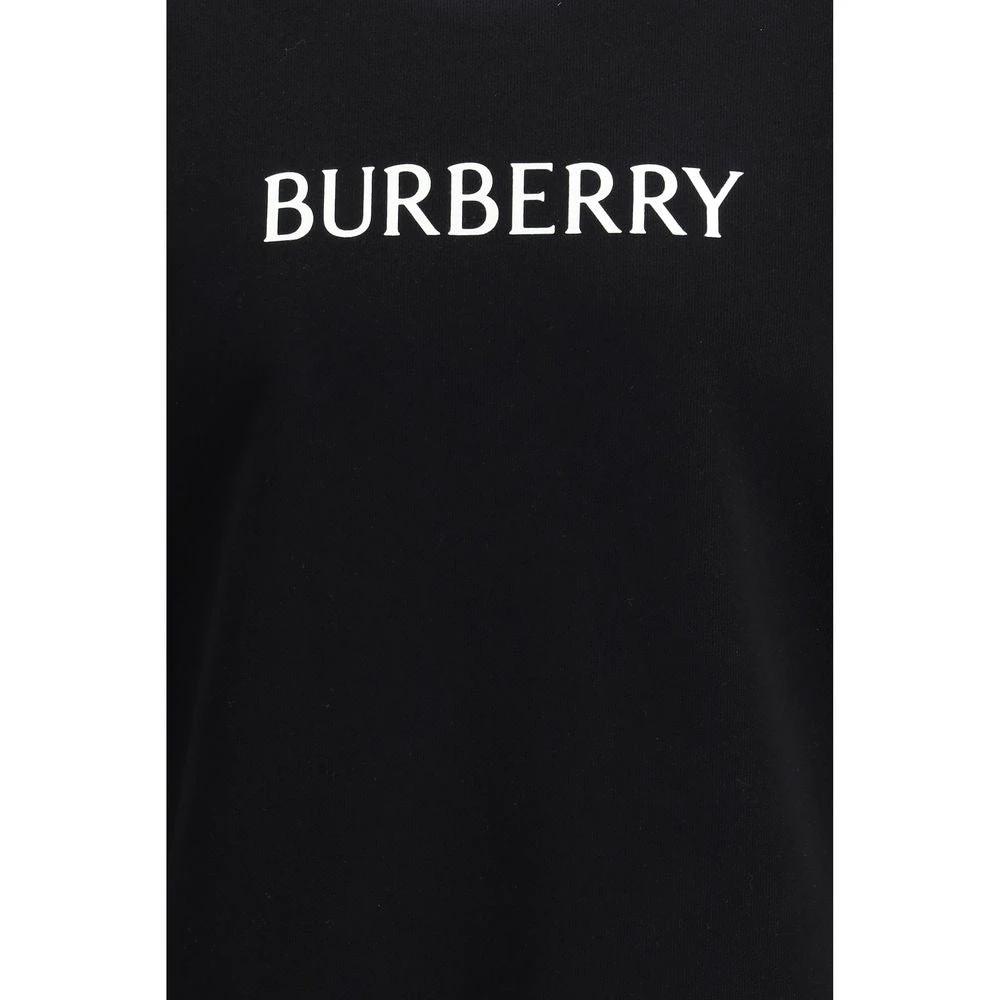 Burberry Schwarzer Baumwoll-Sweatshirt by Burberry