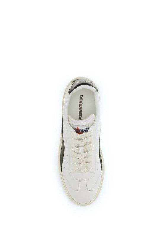 Dsquared² Multicolor Calf Leather Bos Taurus Low Top Sneakers by Dsquared²
