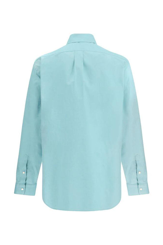 Fendi Blaues Baumwoll-Hemd by Fendi