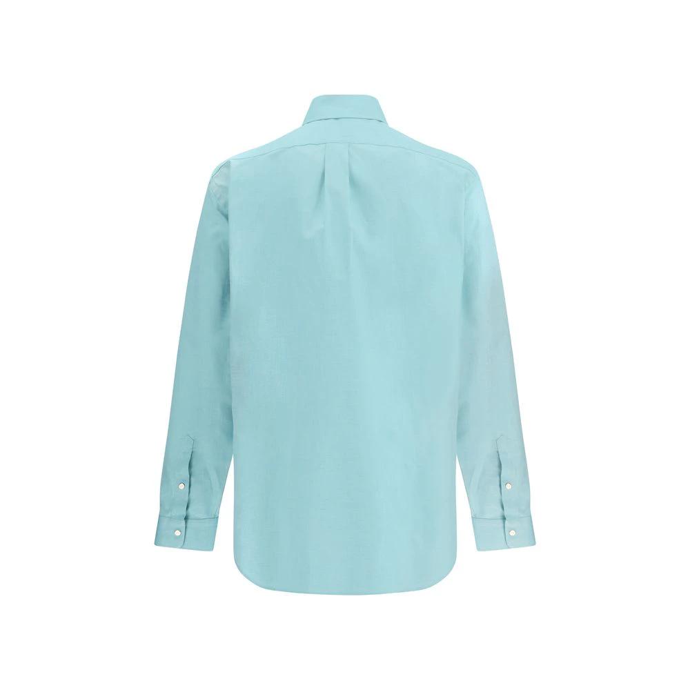 Fendi Blaues Baumwoll-Hemd by Fendi