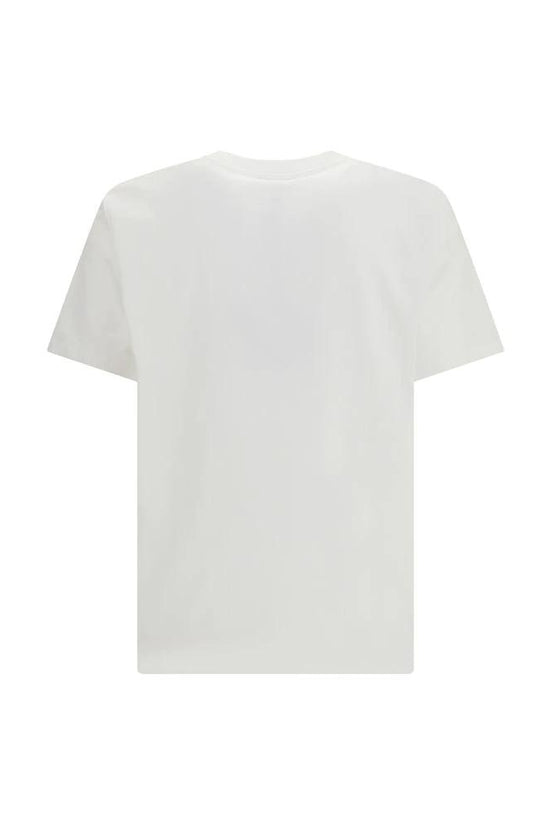 Balmain Weißes Baumwoll-T-Shirt by Balmain