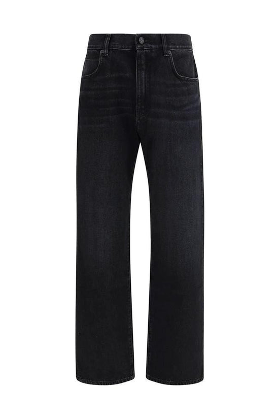 Balmain Schwarze Baumwoll-Jeans aus Denim by Balmain
