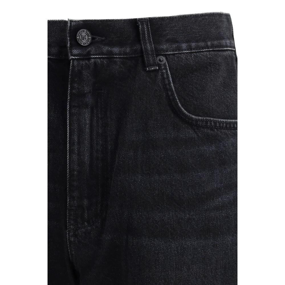 Balmain Schwarze Baumwoll-Jeans aus Denim by Balmain